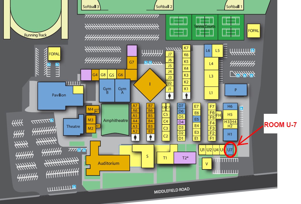 Map of Cubberley Community Center